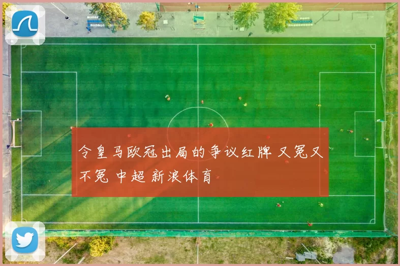 令皇马欧冠出局的争议红牌 又冤又不冤 中超 新浪体育